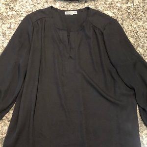 Pleione Women’s Black Blouse - Size M - 3/4 Sleeve